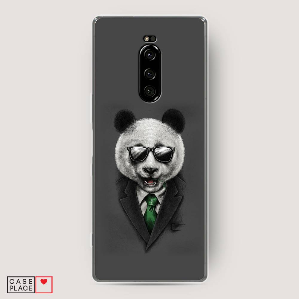 

Чехол Awog на Sony Xperia 1/XZ4 "Деловая панда", Разноцветный, 54250-10