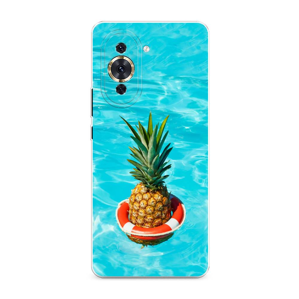

Чехол Awog на Huawei Nova 10 Pro "Ананас в бассейне", Разноцветный, 6109050-10