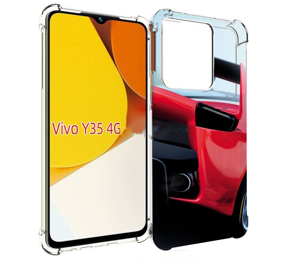 

Чехол MyPads Крыло-машины мужской для Vivo Y35 4G 2022 / Vivo Y22, Прозрачный, Tocco
