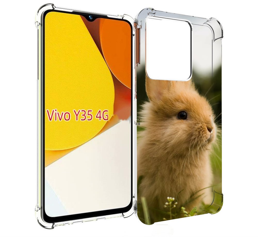 

Чехол MyPads Кролик для Vivo Y35 4G 2022 / Vivo Y22, Прозрачный, Tocco