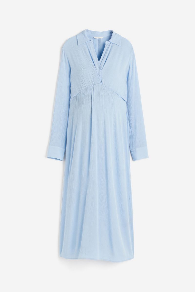 

Платье женское H&M 1092302 голубое S, Голубой, 1092302