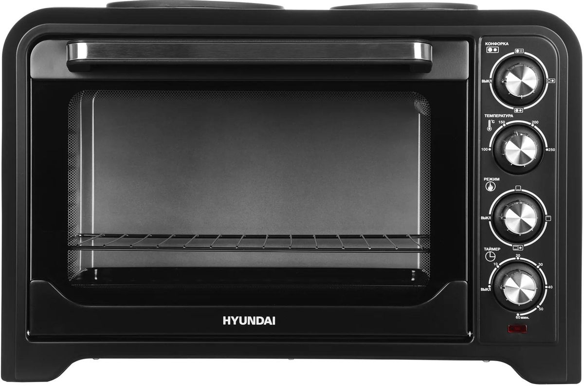 

Мини-печь Hyundai MIO-HY098, черный