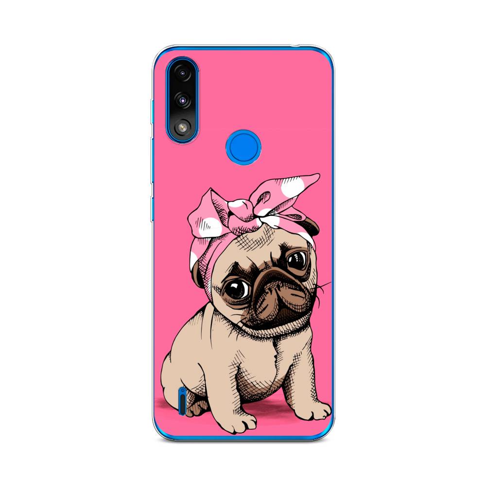 

Чехол Awog на Lenovo K13 / Леново K13 "Dog Pin-Up", Розовый;бежевый, 113050-2