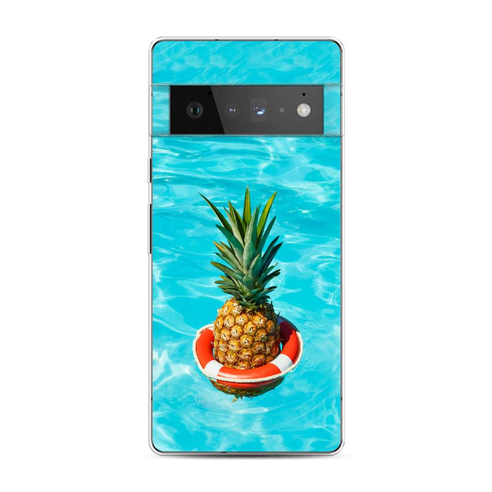 

Чехол Awog на Google Pixel 6 Pro "Ананас в бассейне", Разноцветный, 270950-10