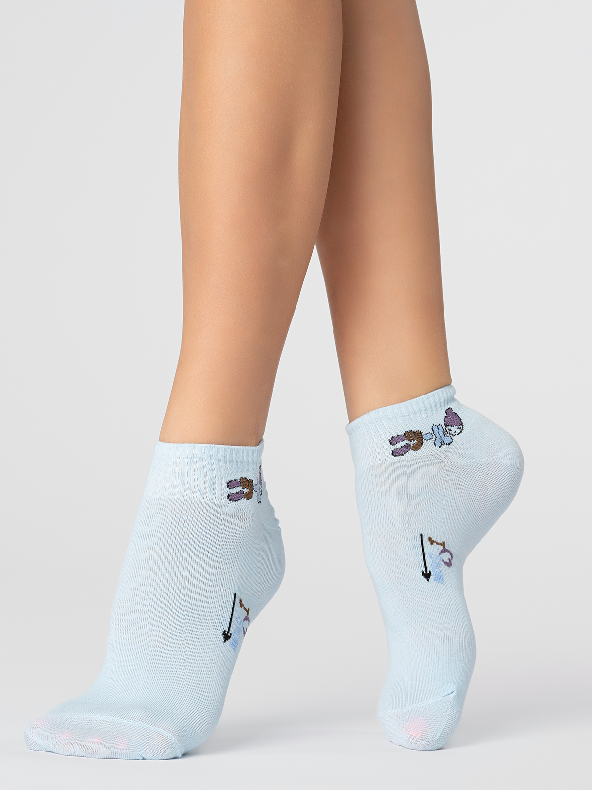 

Носки женские Giulia WS2 RIB 06 голубые 36-40, WS2 RIB 06