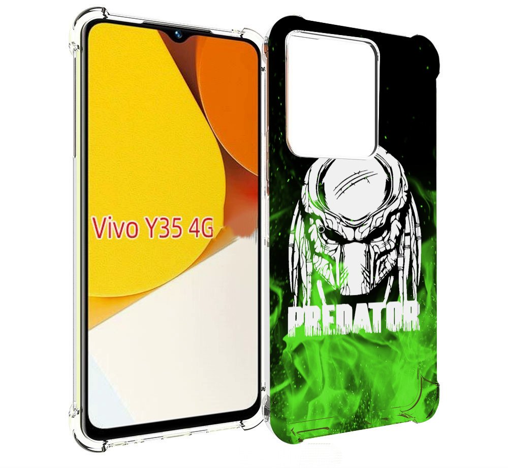 

Чехол MyPads Знак-хищника для Vivo Y35 4G 2022 / Vivo Y22, Прозрачный, Tocco