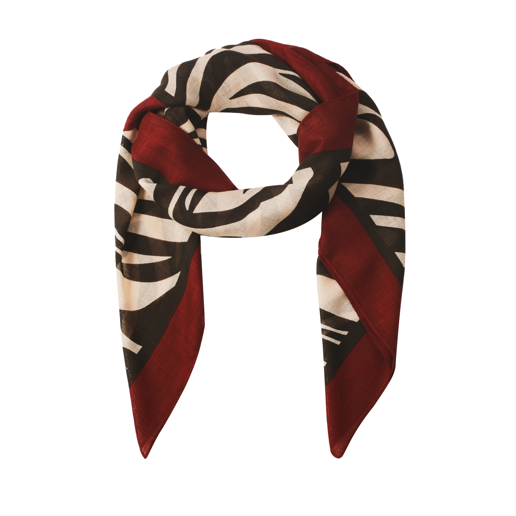 

Женский палантин EKONIKA PREMIUM PM44177-zebra-bordo-22Z, PM44177-zebra-bordo-22Z