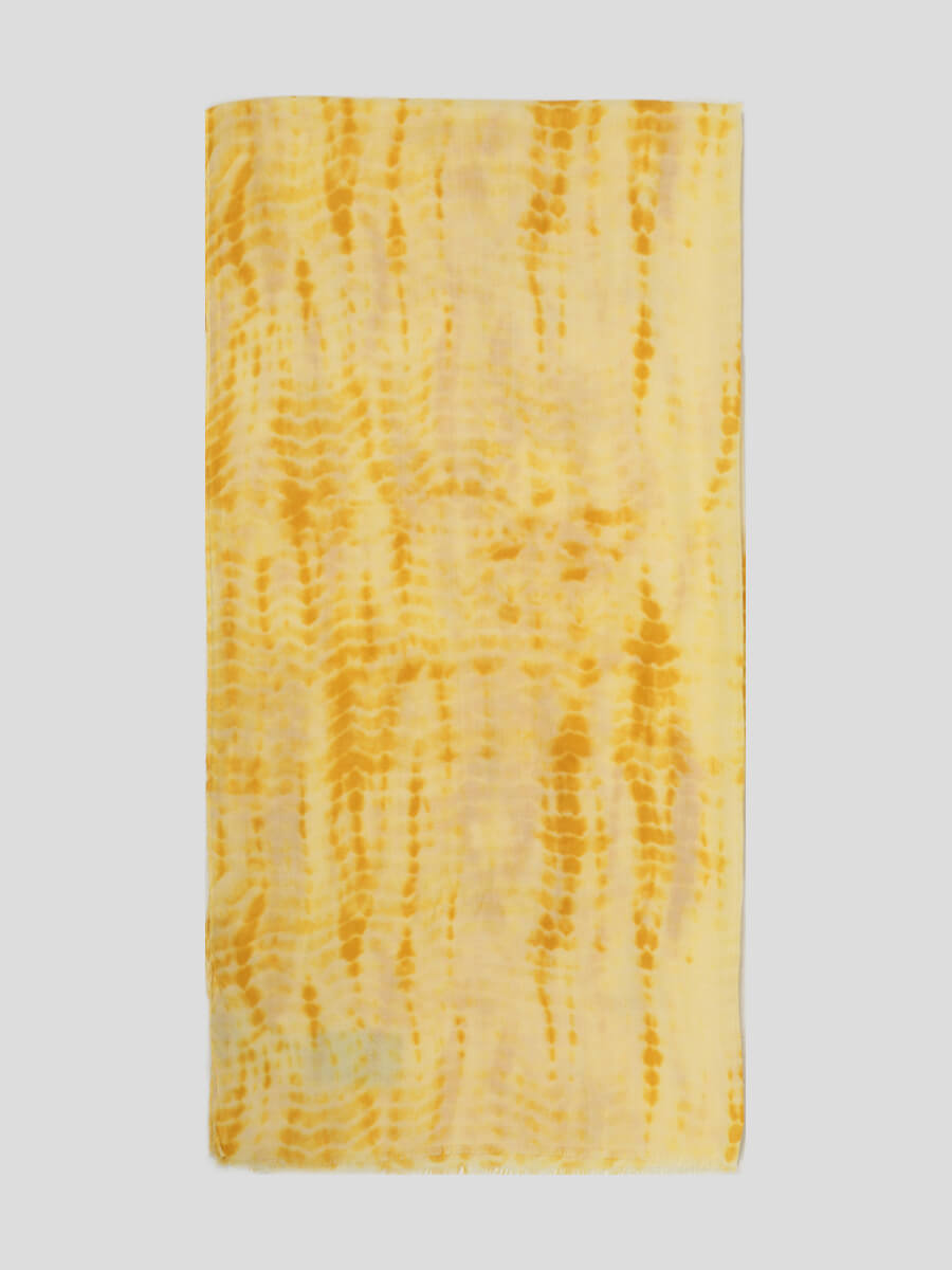 Палантин женский Basconi JK0078BC желтый, 180х90 см