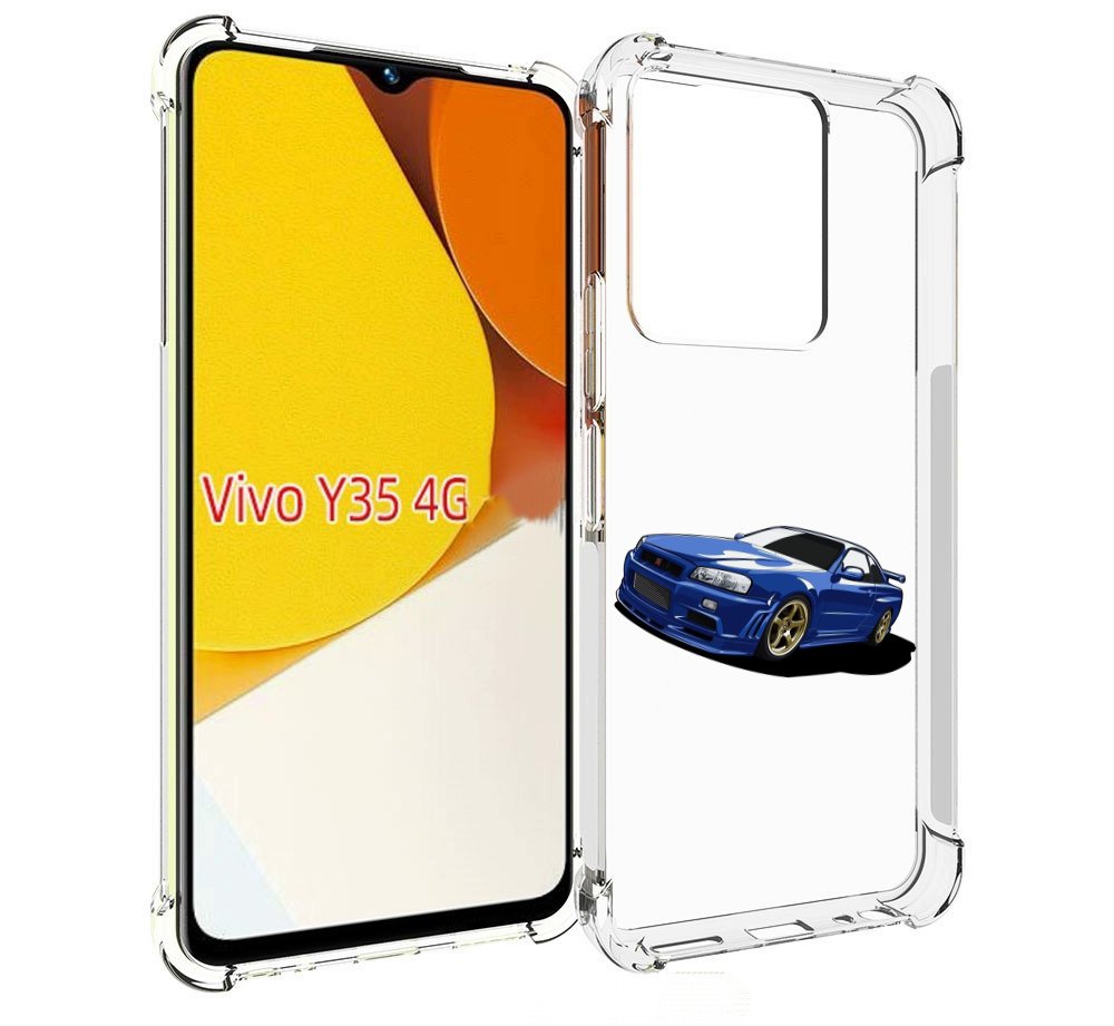 

Чехол MyPads Джитиэр для Vivo Y35 4G 2022 / Vivo Y22, Прозрачный, Tocco