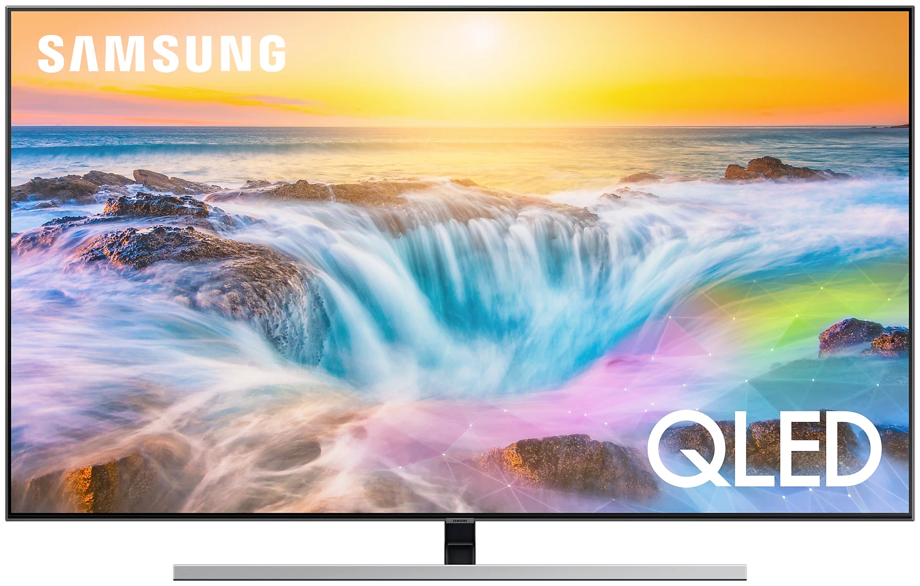 фото Samsung qe65q80bau 55? 4k qled телевизор nobrand