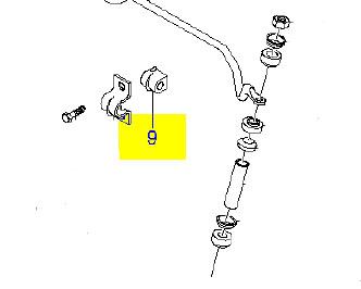 Втулка Стабилизатора Переднего GENERAL MOTORS арт 96444469 227₽