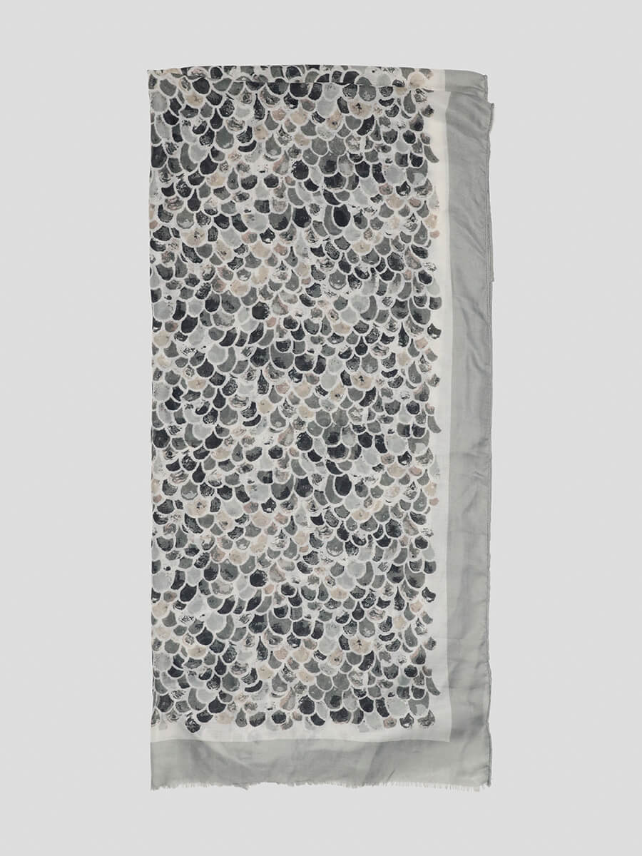 

Палантин женский Basconi JK0063BC серый, 180х90 см, JK0063BC