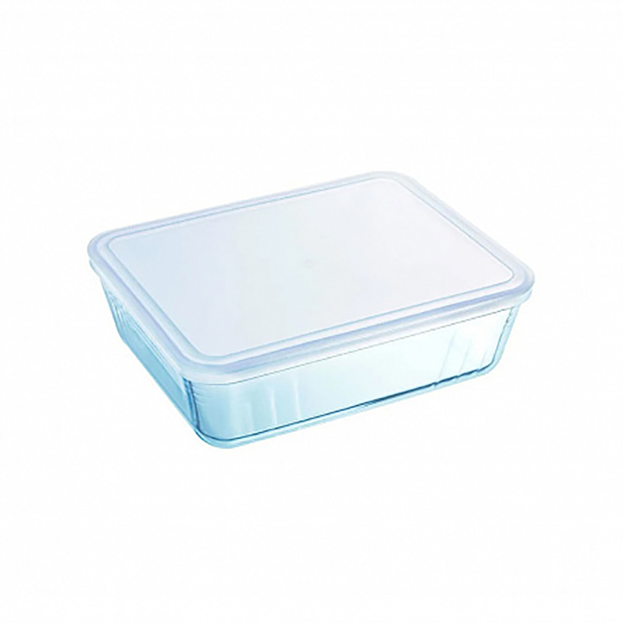 

Блюдо для запекания Pyrex Daily, стекло, 27x22x9 см с крышкой, Прозрачный, Стокмарт-Формы для запекания1-23