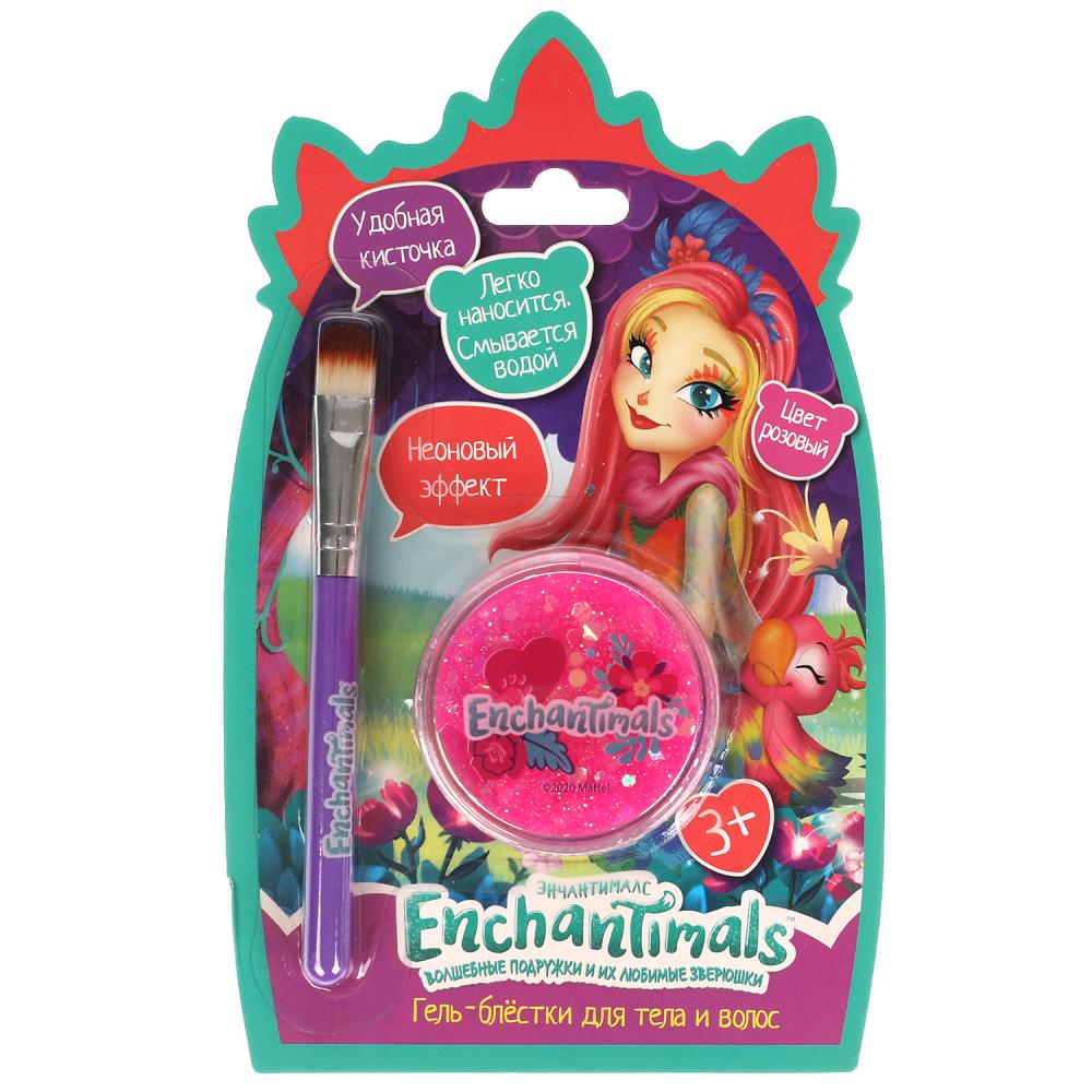 

Гель-блёстки для тела и волос Милая Леди Enchantimals 53021-ENS, розовый