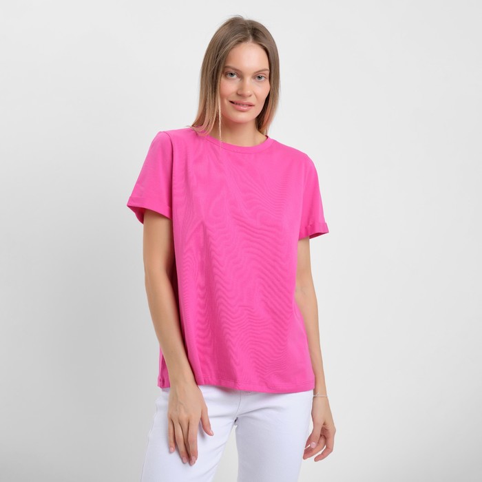 

Футболка женская CHIC&CHARISMA 9622393 розовая L, Розовый, 9622393