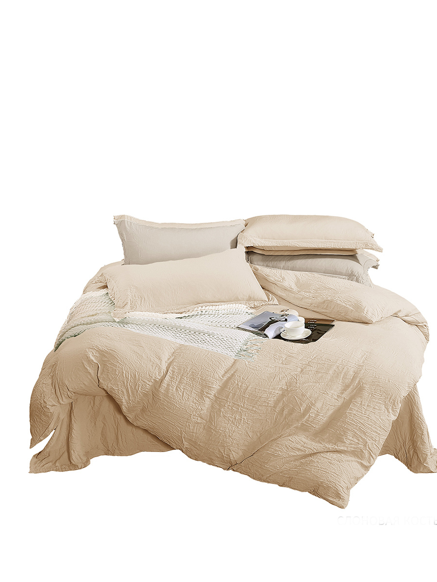 

Постельное белье Simple House "Ivory" 1,5-сп на молнии