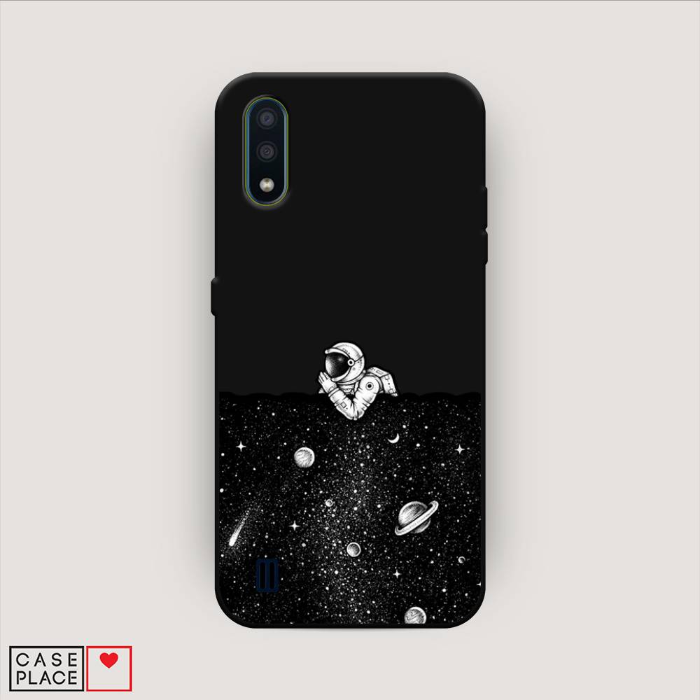

Чехол Awog на Samsung Galaxy M01 / Самсунг M01 "Космический сон", Серый, 2101152-1