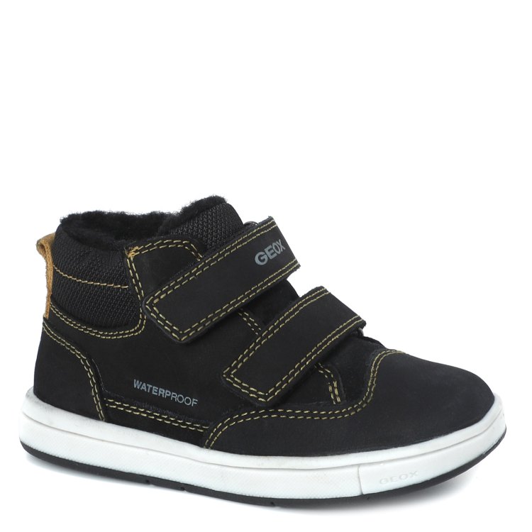 

Кеды GEOX B TROTTOLA BOY WPF B164RA черный 25, B164RA