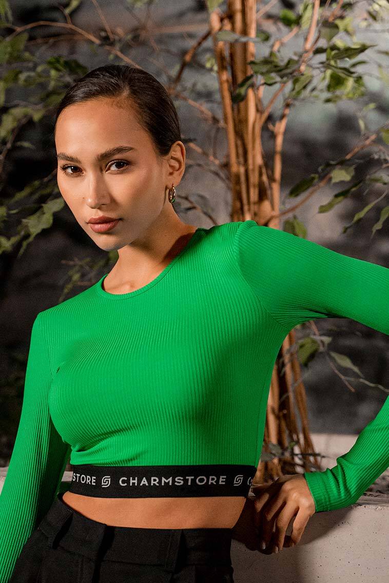 

Лонгслив женский Charmstore Б-159 черный S, Б-159