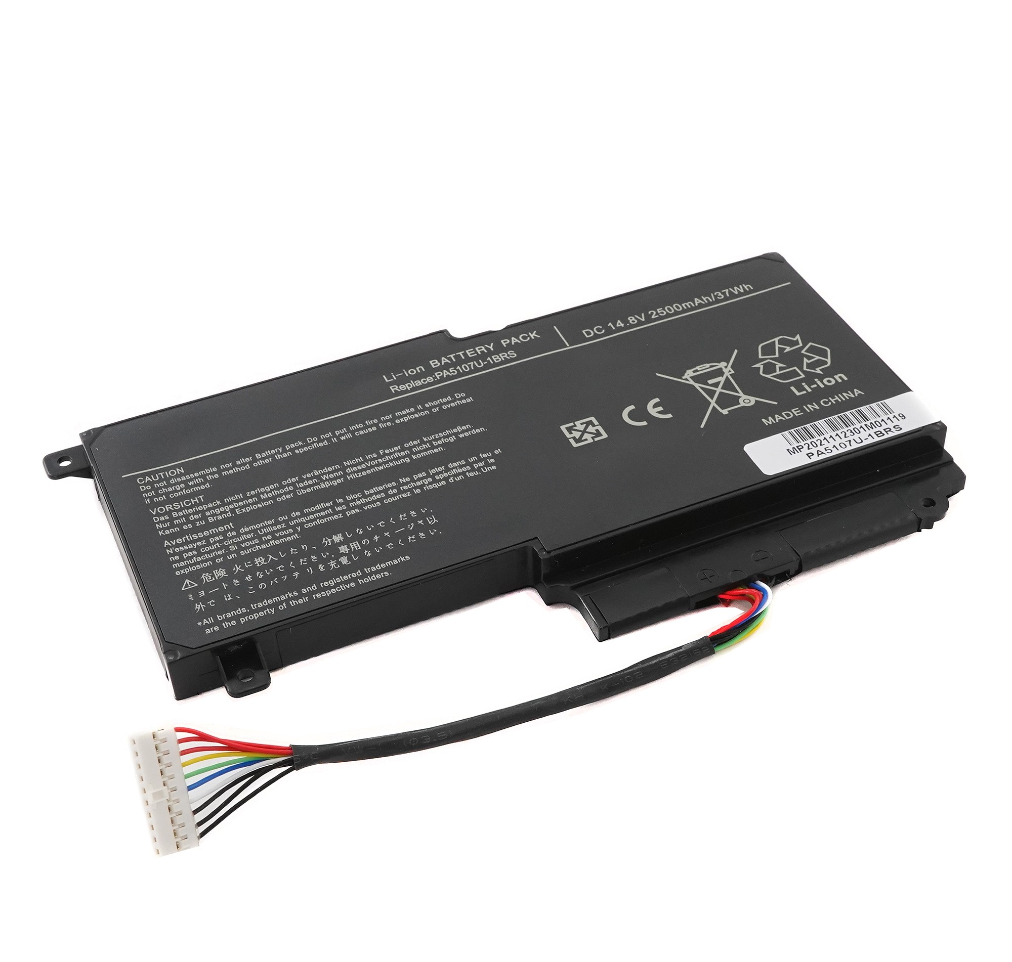 

Аккумулятор для ноутбука Toshiba S50 2830 мАч 14,4В (PA5107U-1BRS)