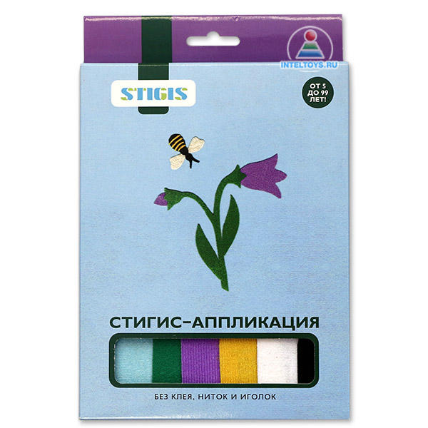 

Стигис-аппликация Stigis набор Колокольчик, НТ-Сткол