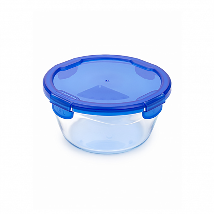 

Форма для запекания Pyrex Cook&Go, стекло, 20х9 см с крышкой, Прозрачный;синий, Стокмарт-Формы для запекания1-18