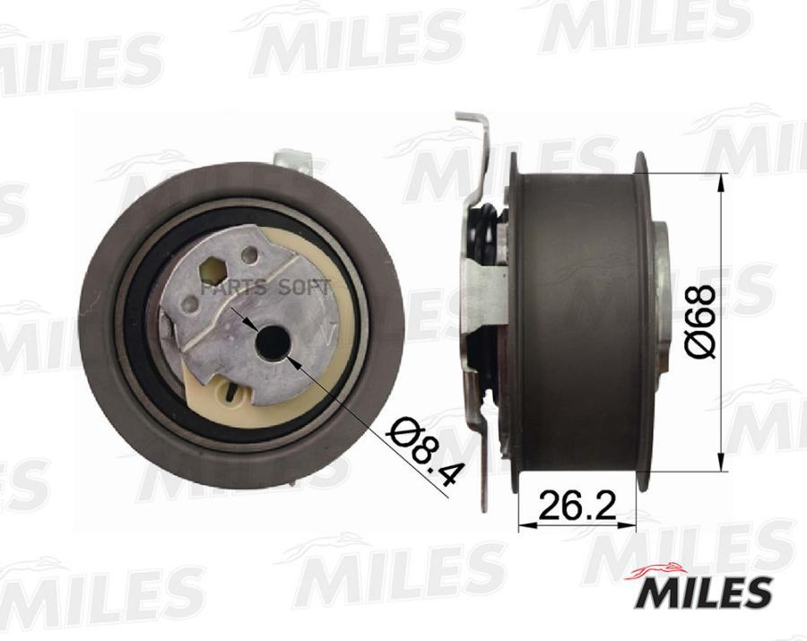 MILES Ролик ГРМ  MILES ag02045