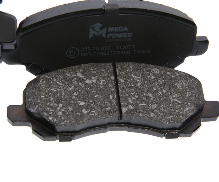 

Колодки Тормозные Mitsubishi Lancer (03-),Galant (96-04) Передние (4Шт.) Megapower