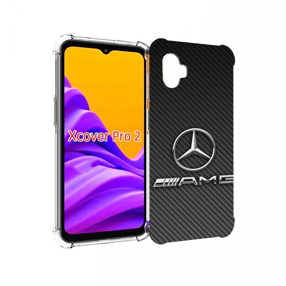 Чехол MyPads мерседес амг мужской для Samsung Galaxy Xcover Pro 2