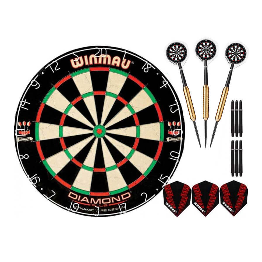 фото Набор для игры в дартс winmau s400 45 см