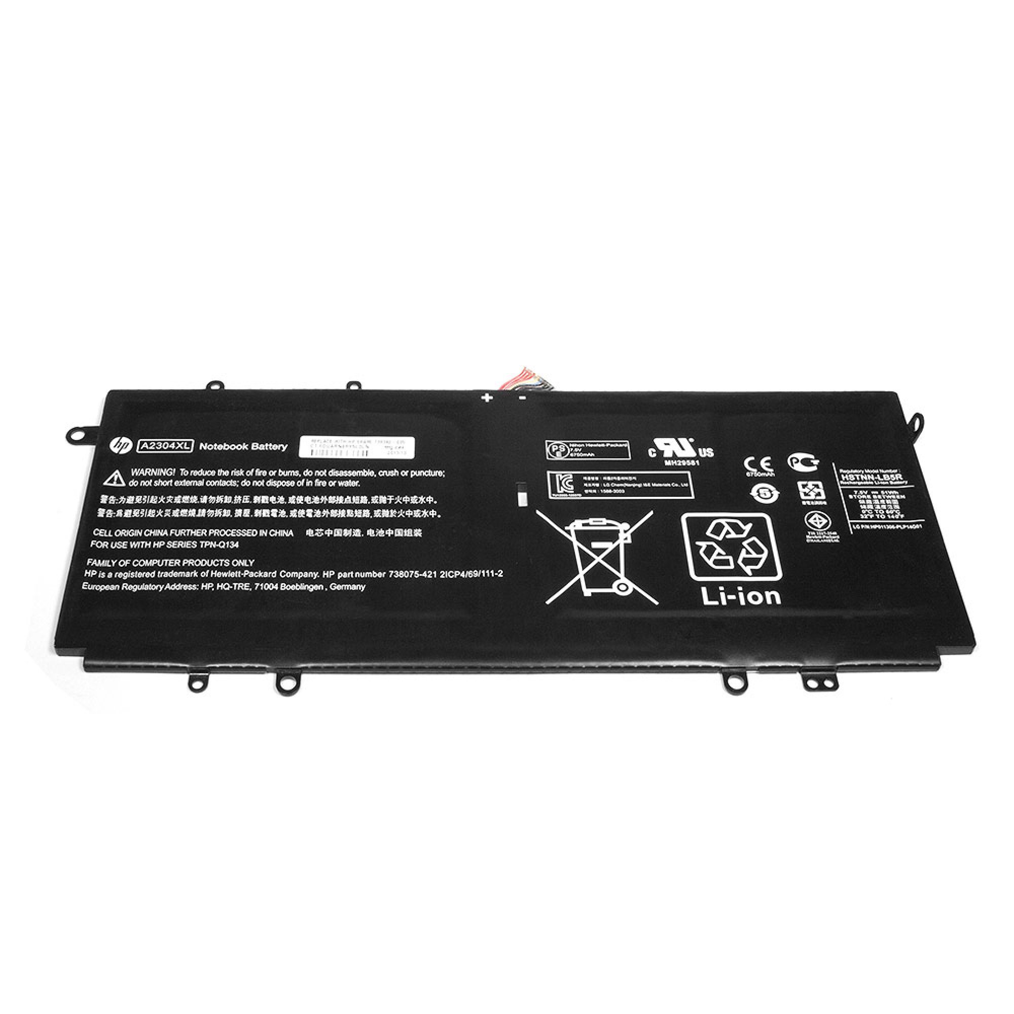 

Аккумулятор для ноутбука для ноутбука HP Chromebook 14-q000ns (14-G1) ORIGINAL