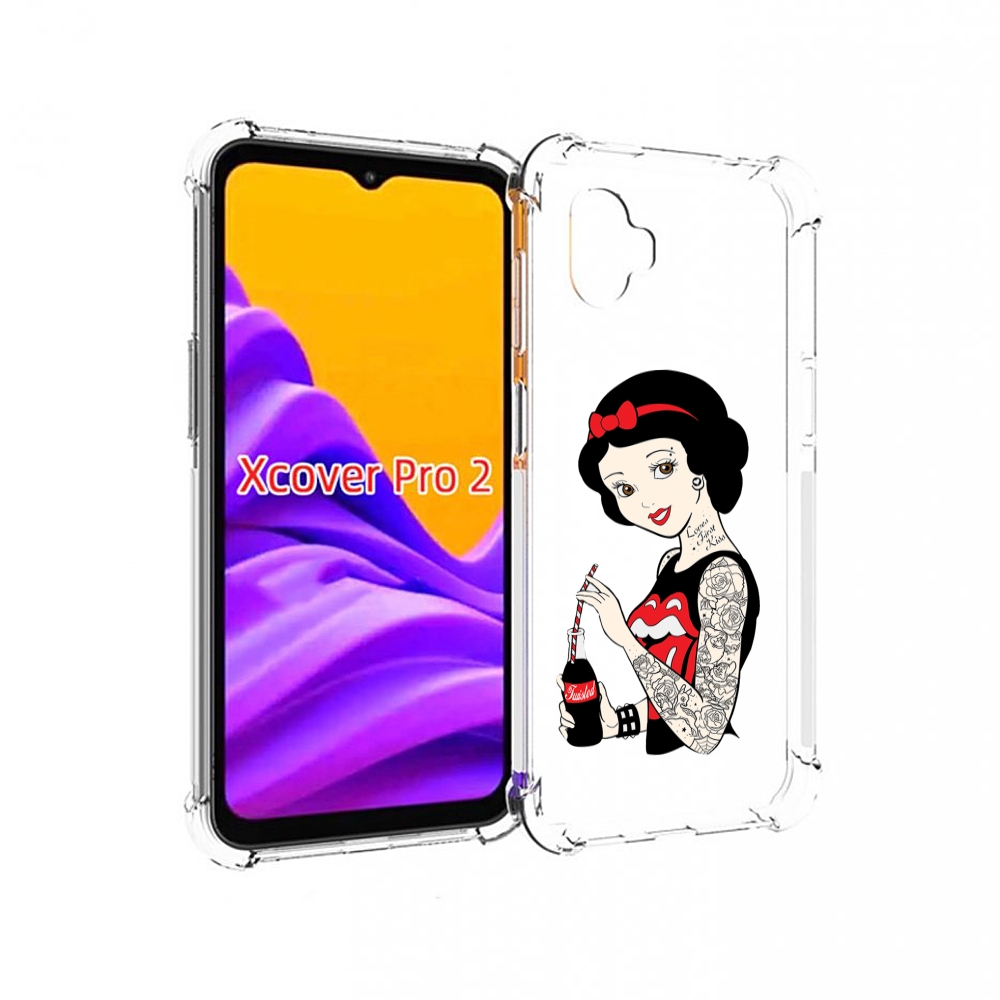 

Чехол MyPads любительница-колы женский для Samsung Galaxy Xcover Pro 2, Прозрачный, Tocco