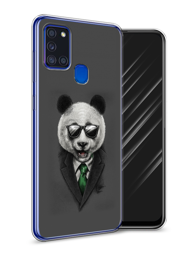 

Чехол Awog на Samsung Galaxy A21s / Самсунг A21s "Деловая панда", Разноцветный, 2100250-10