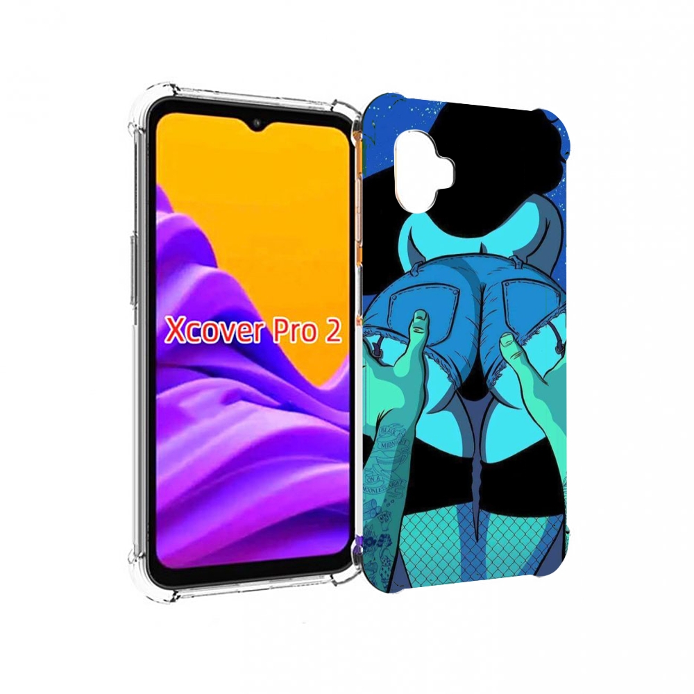 

Чехол MyPads любитель потрогать для Samsung Galaxy Xcover Pro 2, Прозрачный, Tocco
