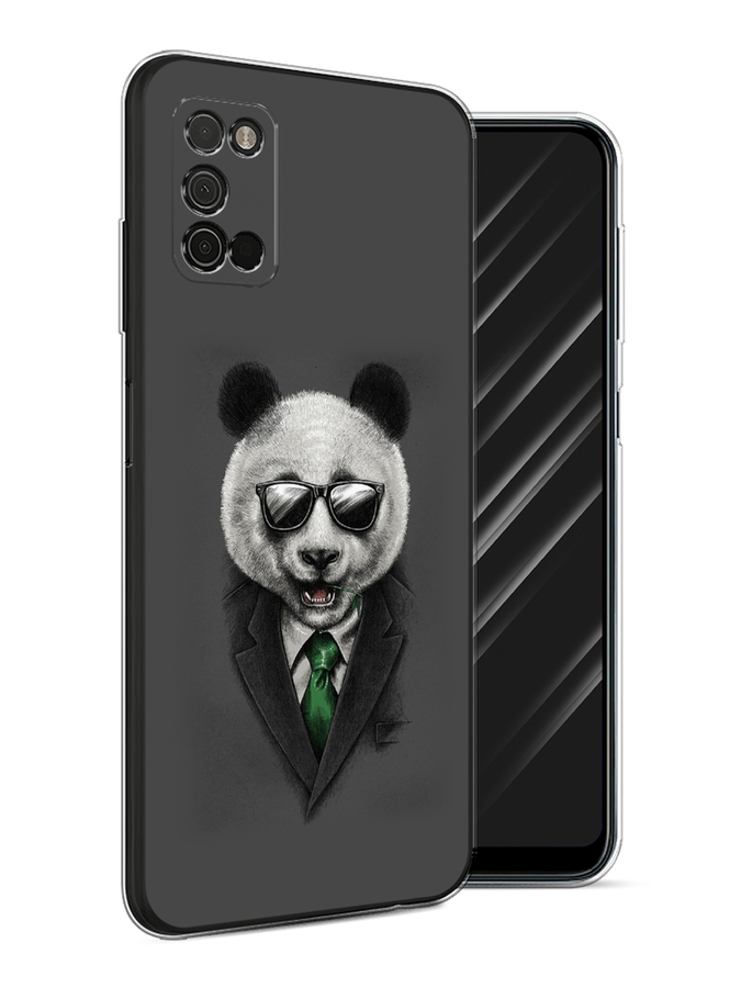 

Чехол Awog на Samsung Galaxy A03S / Самсунг A03S "Деловая панда", Разноцветный, 2103250-10