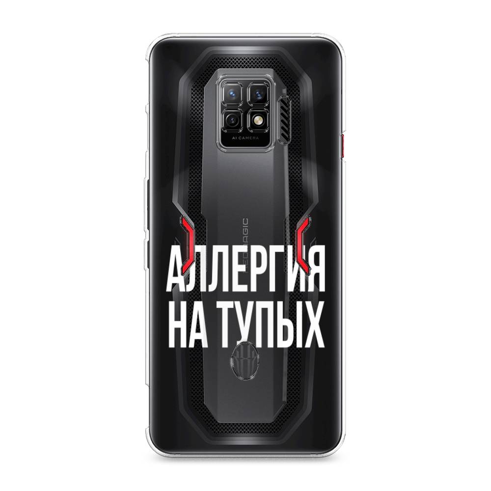 

Чехол Awog на ZTE Nubia Red Magic 7 Pro / ЗТЕ Нубиа Ред Мэджик 7 Pro "Аллергия на тупых", Разноцветный, 136050-6