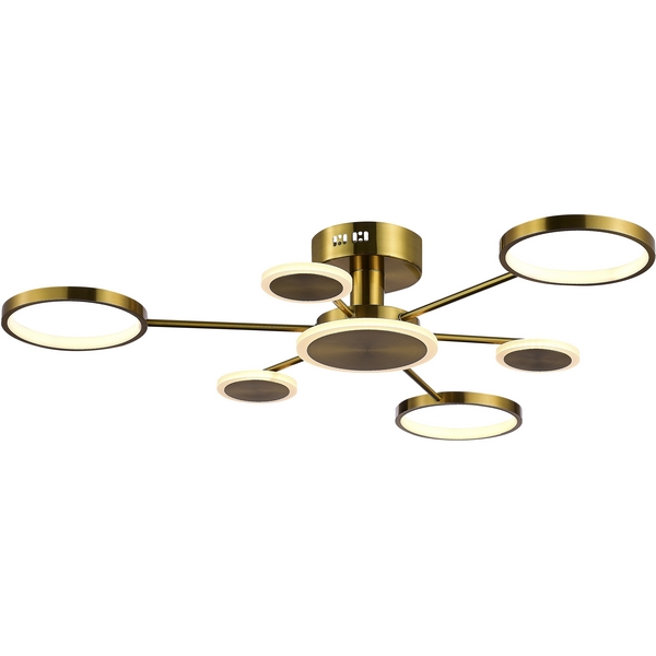 

Потолочная люстра MyFar светодиодная Nora MR1170-7CL