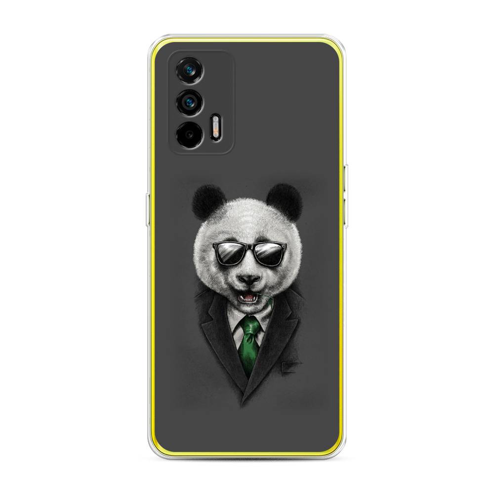 

Чехол Awog на Realme Q3 Pro "Деловая панда", Разноцветный, 256550-10
