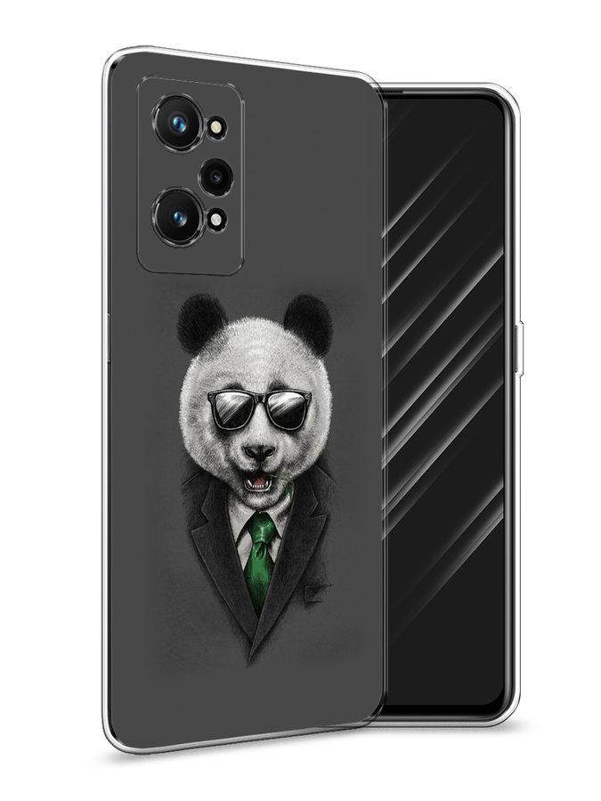 

Чехол Awog на Realme GT Neo 3T "Деловая панда", Разноцветный, 2510750-10