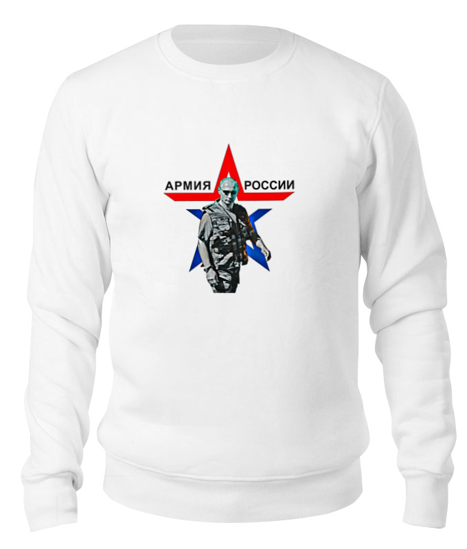 

Свитшот унисекс Printio Putin белый XL, Putin