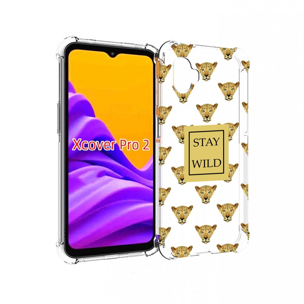 

Чехол MyPads леопард-вайлд для Samsung Galaxy Xcover Pro 2, Прозрачный, Tocco