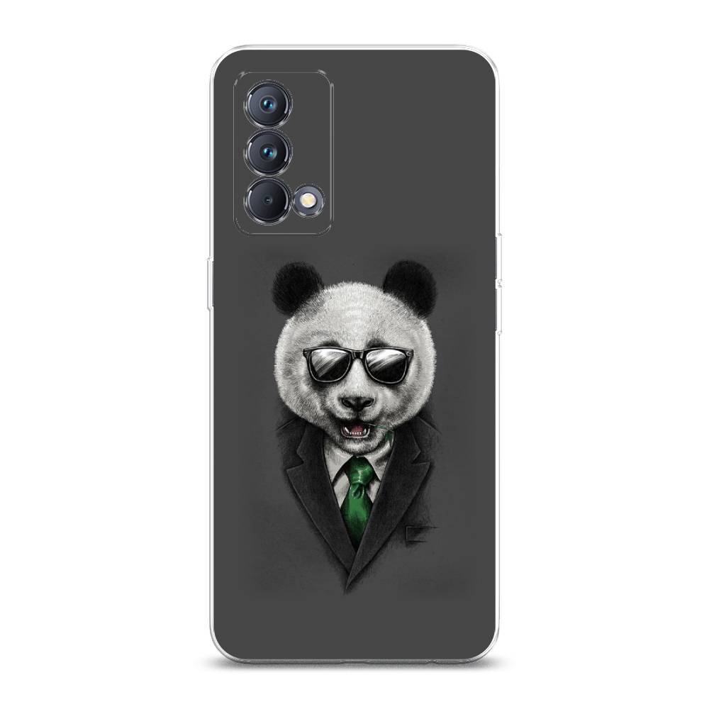 фото Силиконовый чехол "деловая панда" на realme gt master edition awog