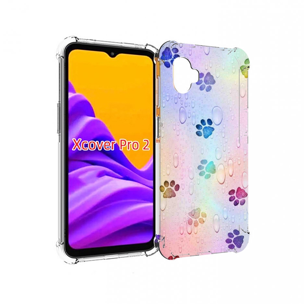 

Чехол MyPads лапки для Samsung Galaxy Xcover Pro 2, Прозрачный, Tocco