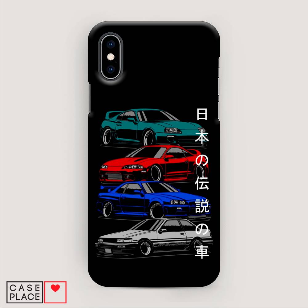 

Пластиковый чехол "JDM Legend cars" на Apple iPhone XS (10S), 11820-4