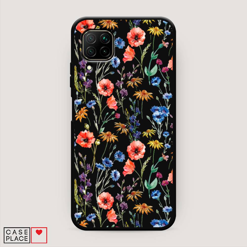 

Чехол Awog "Маки и васильки фон" для Huawei P40 Lite, 611652-1