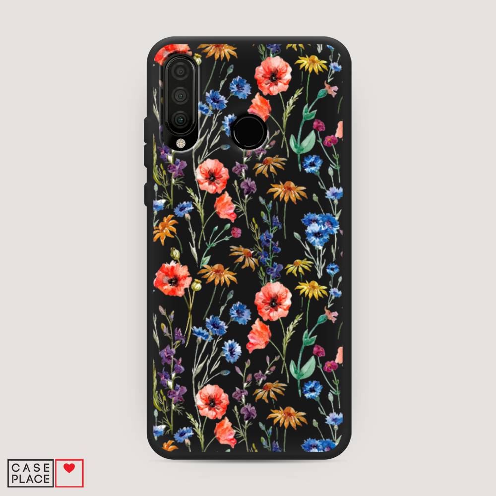 

Чехол Awog "Маки и васильки фон" для Honor 20S, 610752-1