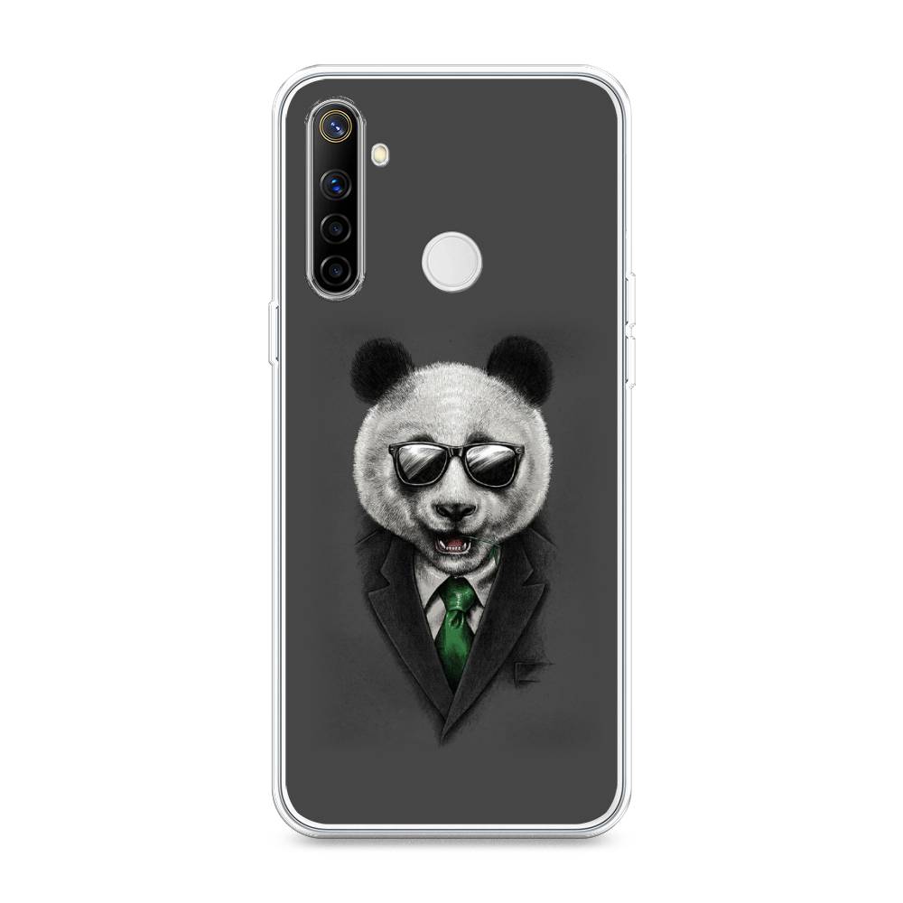 

Чехол Awog на Realme 6i "Деловая панда", Разноцветный, 252950-10