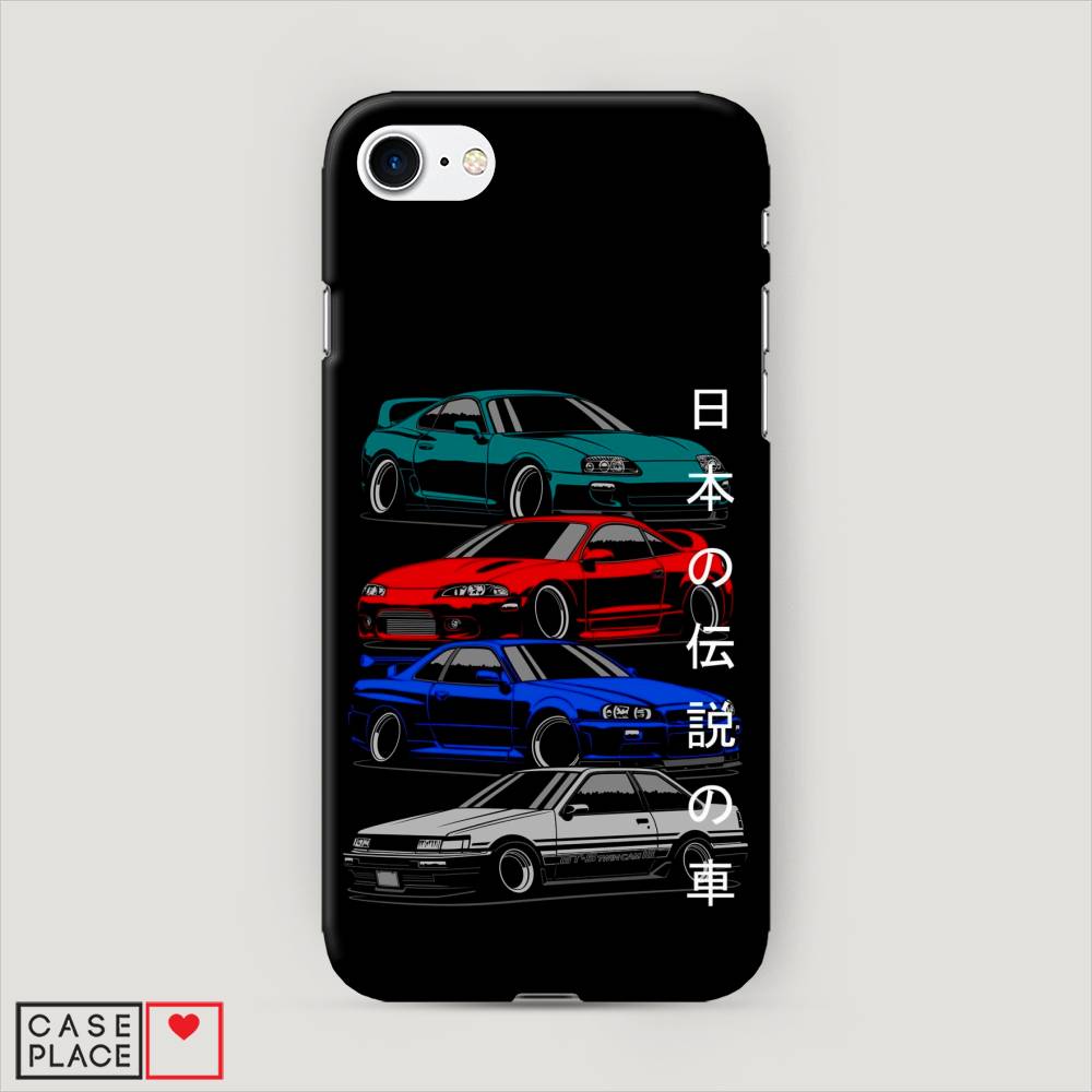 фото Пластиковый чехол "jdm legend cars" на apple iphone se 2020 awog