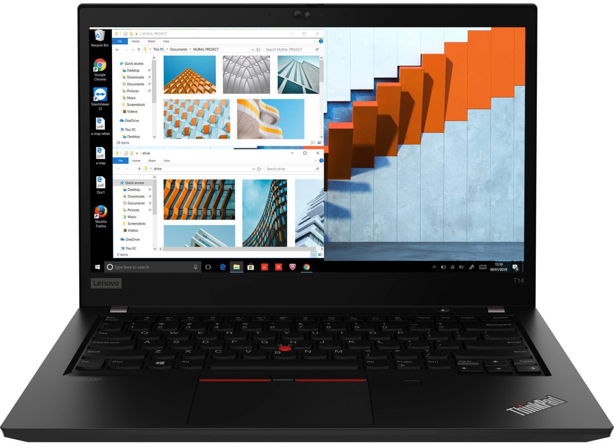 фото Ноутбук lenovo thinkpad t14 gen 2 (20w00036rt)