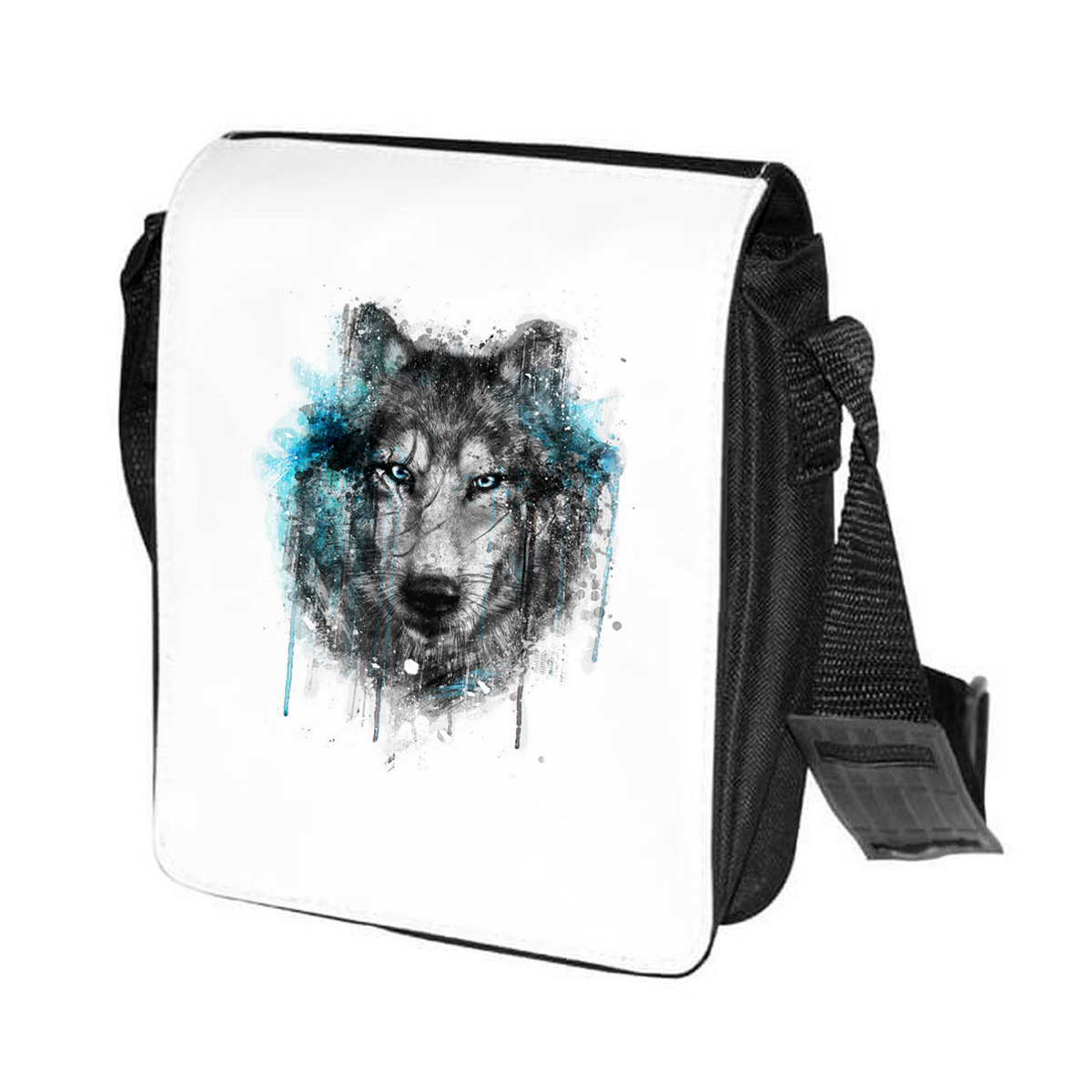 

Сумка унисекс CoolPodarok CN015847 черно-белый, Черный;белый, CN015847